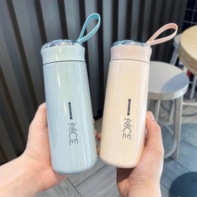 Glass Water Bottle Factory - 400ML Leakproof BPA Free