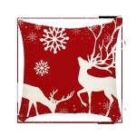 Christmas Cushion Cover Manufacturer - 45x45 Farmhouse Plaid