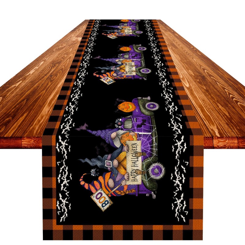 Halloween Table Runner Manufacturer - Linen Digital Printing Decor