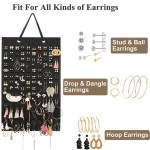 Jewelry Bag Factory - Wall-mounted Felt Earrings Storage