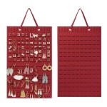 Jewelry Bag Factory - Wall-mounted Felt Earrings Storage