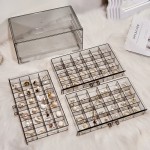 Jewelry Storage Box Factory - 72 Grids Multi-layer Compartment