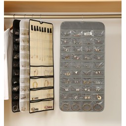 Jewelry Storage Bag Manufacturer - 48/80 Grids Hanging Organizer