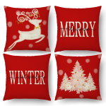 Christmas Cushion Cover Factory - 45x45 Xmas Gift Pillowcase