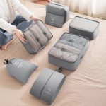Travel Storage Bag Manufacturer - 7PCS Water-proof Packing Cube