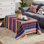 Beach Blanket Factory - Bohemian Striped Tassel Picnic Mat