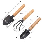 Gardening Tool Set Manufacturer - Flower Rake Hoe Shovel Trowel