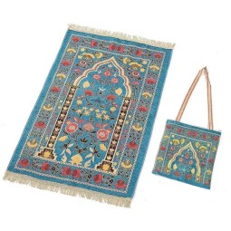 Muslim Prayer Rug Manufacturer - Chenille Islamic Home Decor