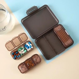 Pill Box Manufacturer - Weekly 7 Compartment Organizer