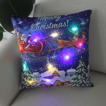 LED Pillow Cover Factory - Christmas Light Decoration 45x45cm