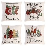 Christmas Pillowcase Manufacturer - 18x18 Buffalo Check Throw