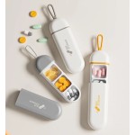 Pill Box Manufacturer - Nordic Style 3 Grids Dispenser