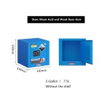 Under Desk Cabinet Manufacturer - Small 3 Drawer Rolling Pedestal