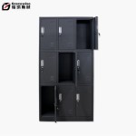 Steel Locker Manufacturer - 9 Doors Customized Colors Office
