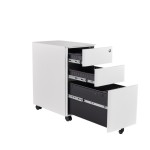 Steel Storage Cabinet Manufacturer - Anti-tilt Protection 2-Drawer