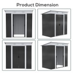 Tool Shed Manufacturer - Customize Backyard Steel Waterproof