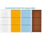 Industrial TV Cabinet Manufacturer - Morden 3 Doors Media Steel