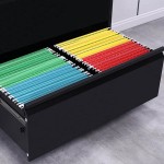 Professional Cabinet Manufacturer - Black Steel 2 Doors 3 Drawers