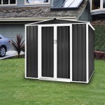 Tool Shed Manufacturer - Hot Sale 6x8 Steel Backyard