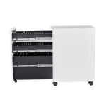 Office Cabinet Manufacturer - 3 Drawer Metal Steel Movable