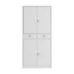Sliding Door Cabinet Manufacturer - Office Steel File Glass Two