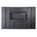 File Cabinet Manufacturer - 4 Doors Metal Glass Door Office