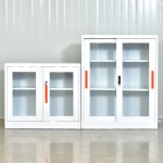Glass Door Cabinet Manufacturer - Steel File with Lock Storage