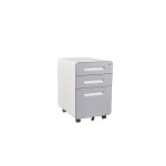 Under Table Cabinet Manufacturer - 2 Drawers Steel Mobile Storage