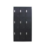 Steel Locker Manufacturer - 9 Doors Customized Colors Office