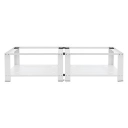 Laundry Pedestal Manufacturer - Metal Front Load Double Shelf