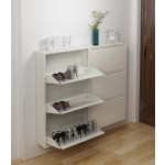 Industrial TV Cabinet Manufacturer - Morden 3 Doors Media Steel