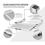 Bathroom Cabinet Manufacturer - Anti-Corrosion Steel Locker with Legs