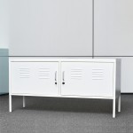 Storage Cabinet Manufacturer - Metal 2 Doors 4 Shelves Lockable