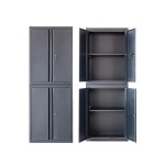 File Cabinet Manufacturer - 4 Doors Metal Glass Door Office