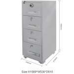 Metal File Cabinet Manufacturer - Saving Space 4-Drawer Lateral