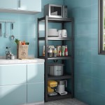 Metal Shelf Manufacturer - Hot Sale Boltless Black 3-5 Layer