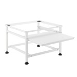 Steel Furniture Stand Manufacturer - Tube Leg Pull Out Shelf