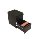 Office File Cabinet Manufacturer - 3 Drawer Mobile Pedestal Light
