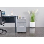 Under Table Cabinet Manufacturer - 2 Drawers Steel Mobile Storage