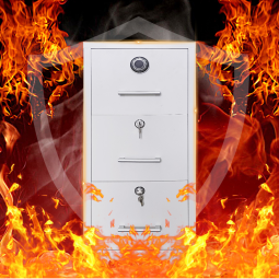 Steel Storage Cabinet Manufacturer - Anti-tilt Protection 3-Drawer