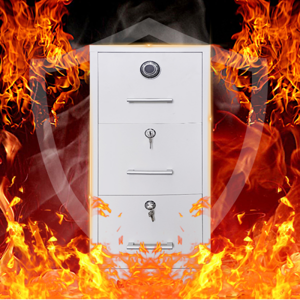 Steel Storage Cabinet Manufacturer - Anti-tilt Protection 3-Drawer