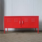 Storage Cabinet Manufacturer - Metal 2 Doors 4 Shelves Lockable