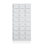 Steel Locker Manufacturer - 24 Door Gym Storage Multi-Door