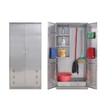 Metal Cupboard Manufacturer - Modern Four-Door Steel with Locks
