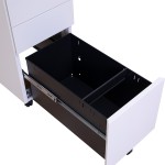 Work File Cabinet Manufacturer - Office Movable 3 Drawers with Lock