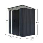 Tool Shed Manufacturer - Customize Backyard Steel Waterproof