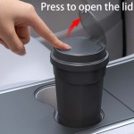Car Trash Can Manufacturer - Mini with Lid Portable Cup Holder