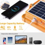 Camping Lantern Manufacturer - Solar Rechargeable LED with Magnet Power Bank