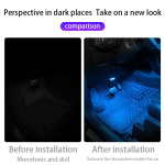 Car LED Light Manufacturer - Touch Atmosphere Reading Door Decorative