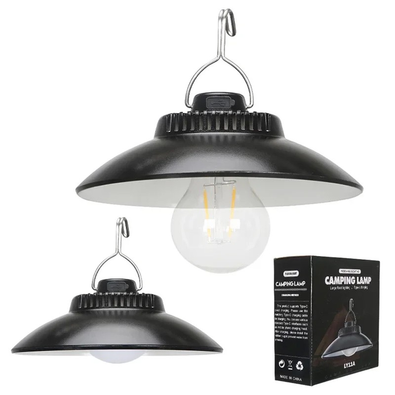 LED Camping Light Manufacturer - Retro Warm Atmosphere Tent Lantern